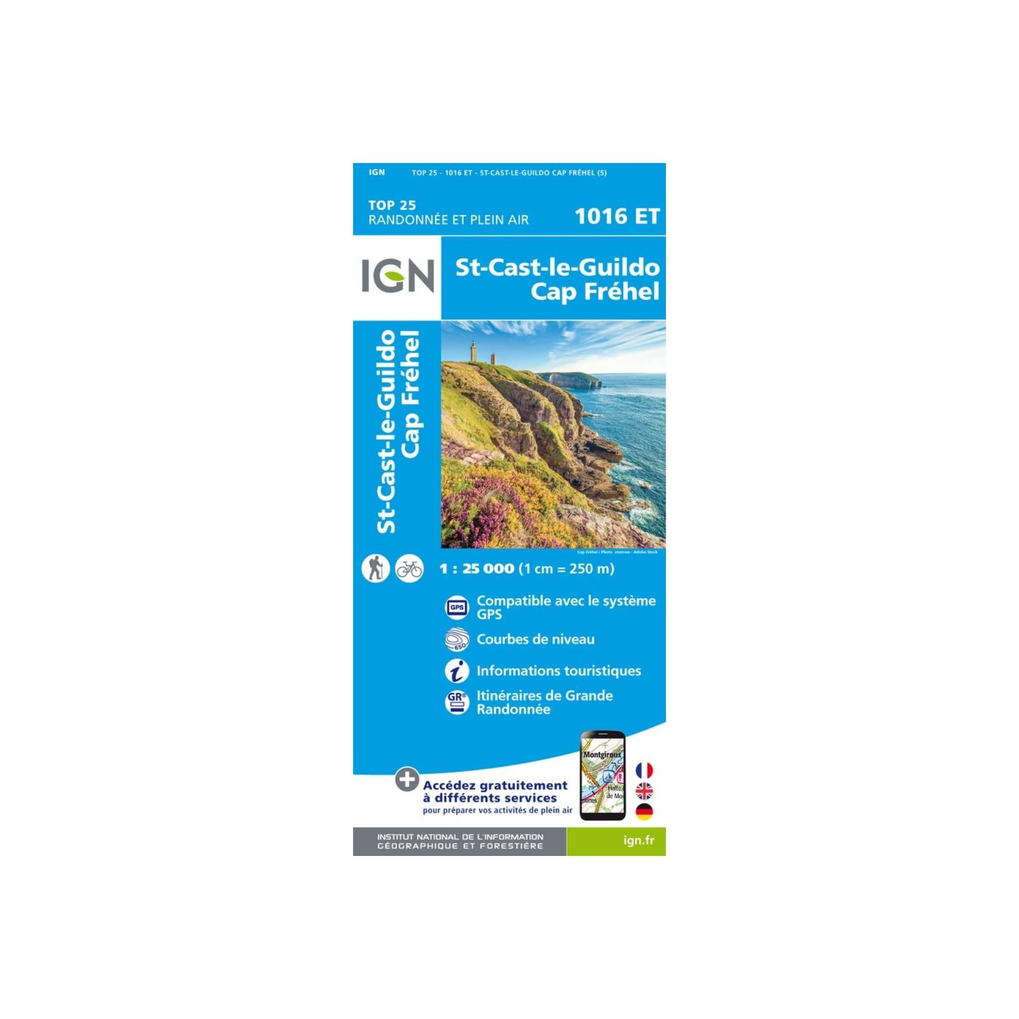 Carte Saint-cast-le-guildo Et Cap Fréhel