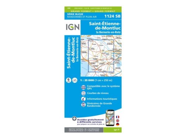Carte Saint-étienne-de-montluc Et La Bernerie-en-retz