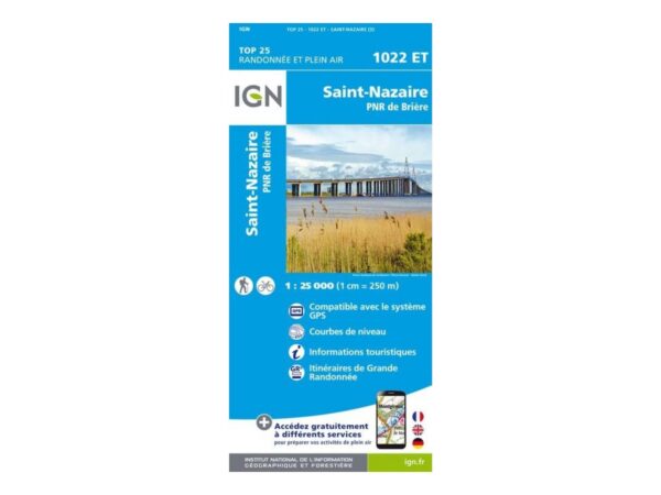 Carte Saint-nazaire Et Le Parc Naturel Régional De Brière