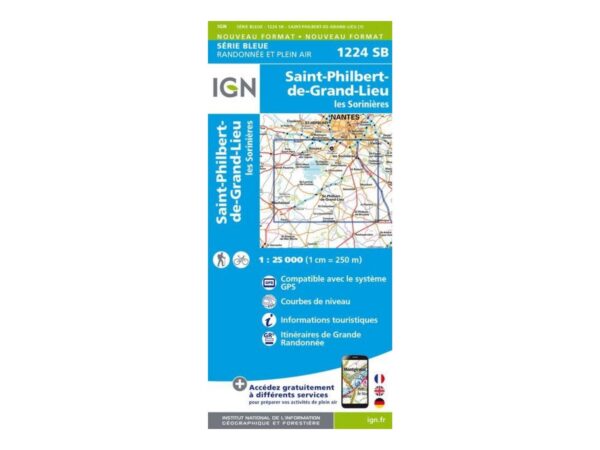 Carte Saint-philbert-de-grand-lieu Les Sorinières