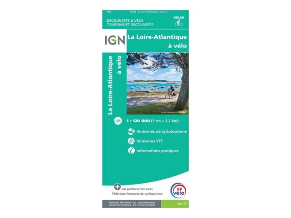 Carte Vel08 La Loire Atlantique À Vélo