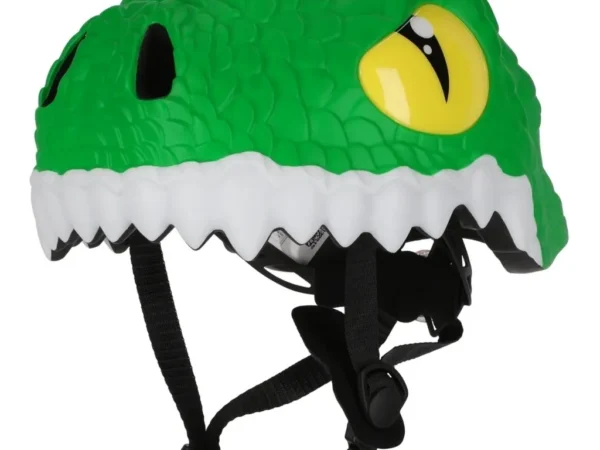Casque avec boucle fille Crazy Safety Crocodile