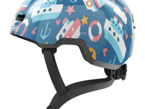 Casque vélo enfant Abus Skurb Kid - Blue Sailor, M : 50 - 55 cm
