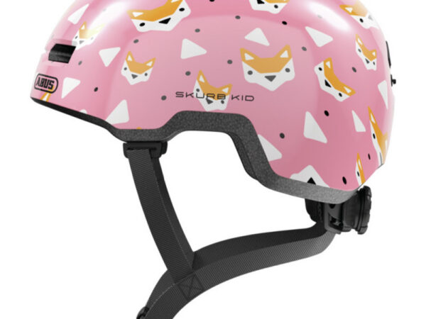 Casque vélo enfant Abus Skurb Kid - Rose Foxes, S : 45 - 50 cm