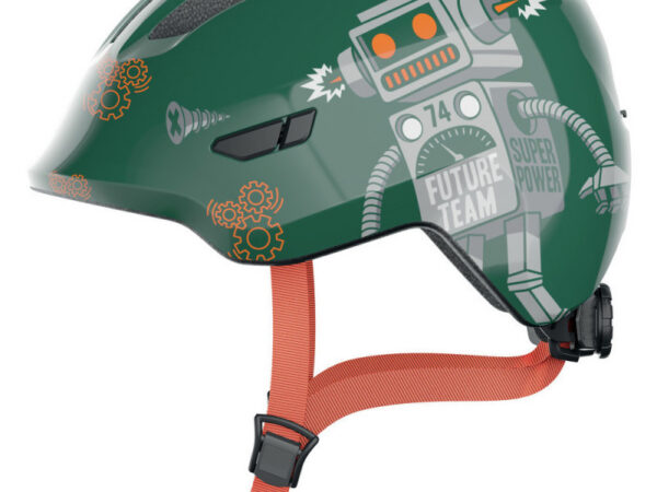 Casque vélo enfant Abus Smiley 3.0 - Green robot, M : 50 - 55 cm
