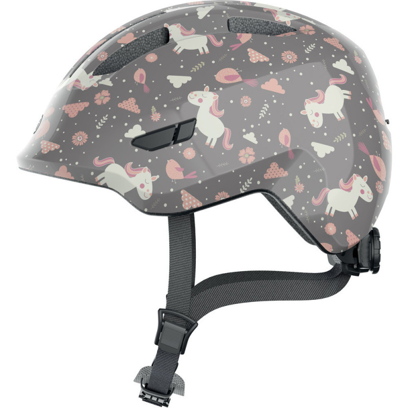 Casque vélo enfant Abus Smiley 3.0 - Grey horse, M : 50 - 55 cm
