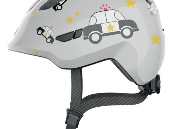 Casque vélo enfant Abus Smiley 3.0 - Grey police, M : 50 - 55 cm