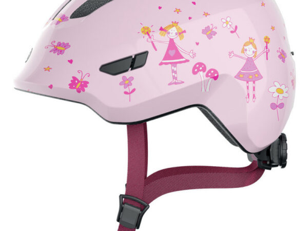 Casque vélo enfant Abus Smiley 3.0 - M : 50 - 55 cm, Rose princess
