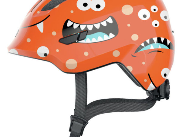 Casque vélo enfant Abus Smiley 3.0 - Orange monster, S : 45 - 50 cm