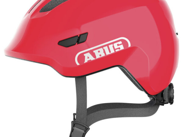 Casque vélo enfant Abus Smiley 3.0 Uni - Rouge, S : 45 - 50 cm