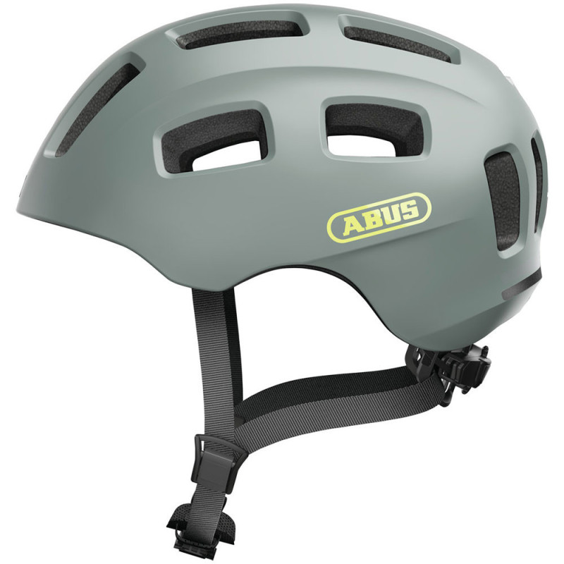Casque vélo enfant Abus Youn-I 2.0 - Gris clair, M : 52 - 57 cm