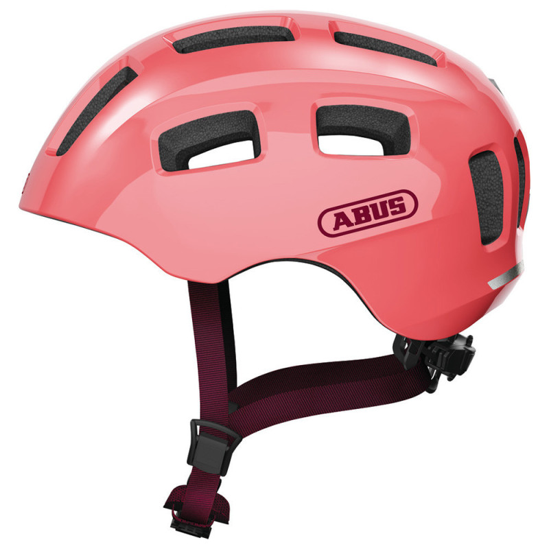 Casque vélo enfant Abus Youn-I 2.0 - Rose, S : 48 - 54 cm