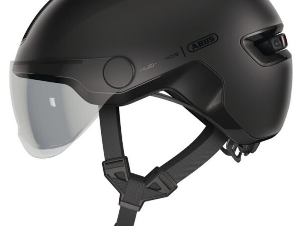 Casque vélo ville Abus Hud-Y ACE - Noir, S : 51 - 55 cm