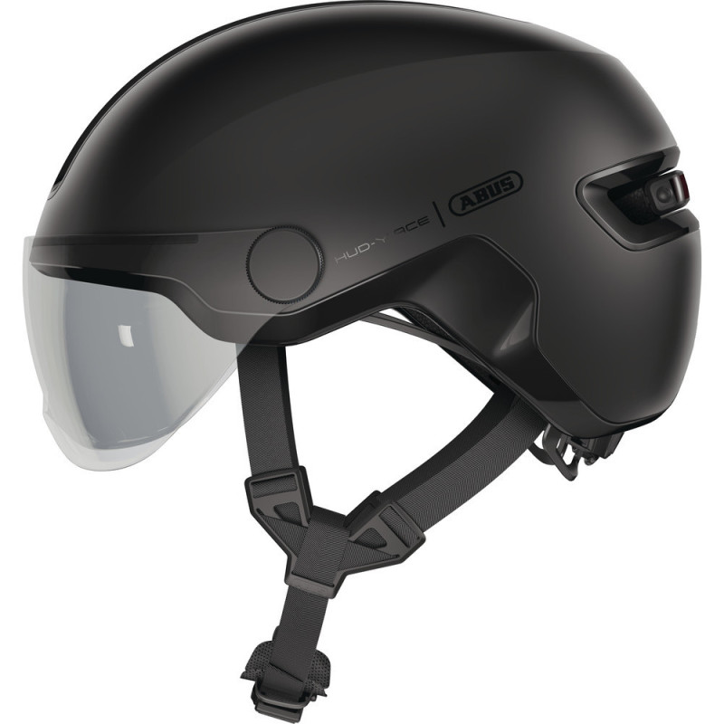 Casque vélo ville Abus Hud-Y ACE - Noir, S : 51 - 55 cm