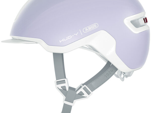 Casque vélo ville Abus Hud-Y - Édition Pure - L : 57 - 61 cm, Lavande