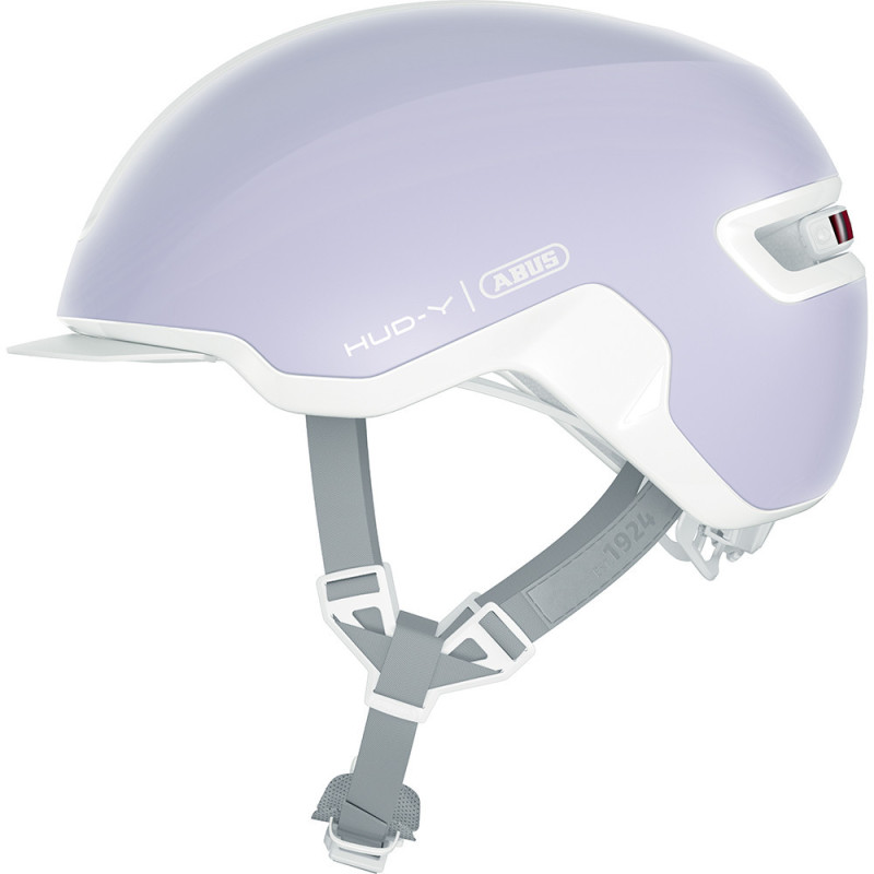 Casque vélo ville Abus Hud-Y - Édition Pure - L : 57 - 61 cm, Lavande