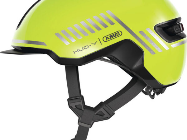 Casque vélo ville Abus Hud-Y - Jaune, S : 51 - 55 cm