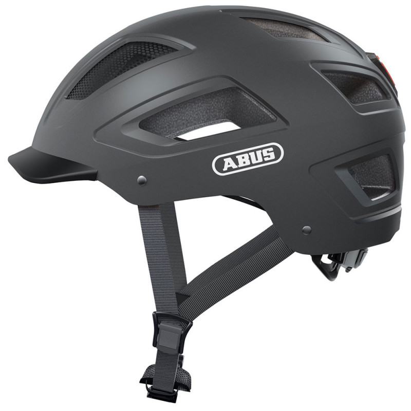 Casque vélo ville Abus Hyban 2.0 - Gris, L : 56 - 61 cm