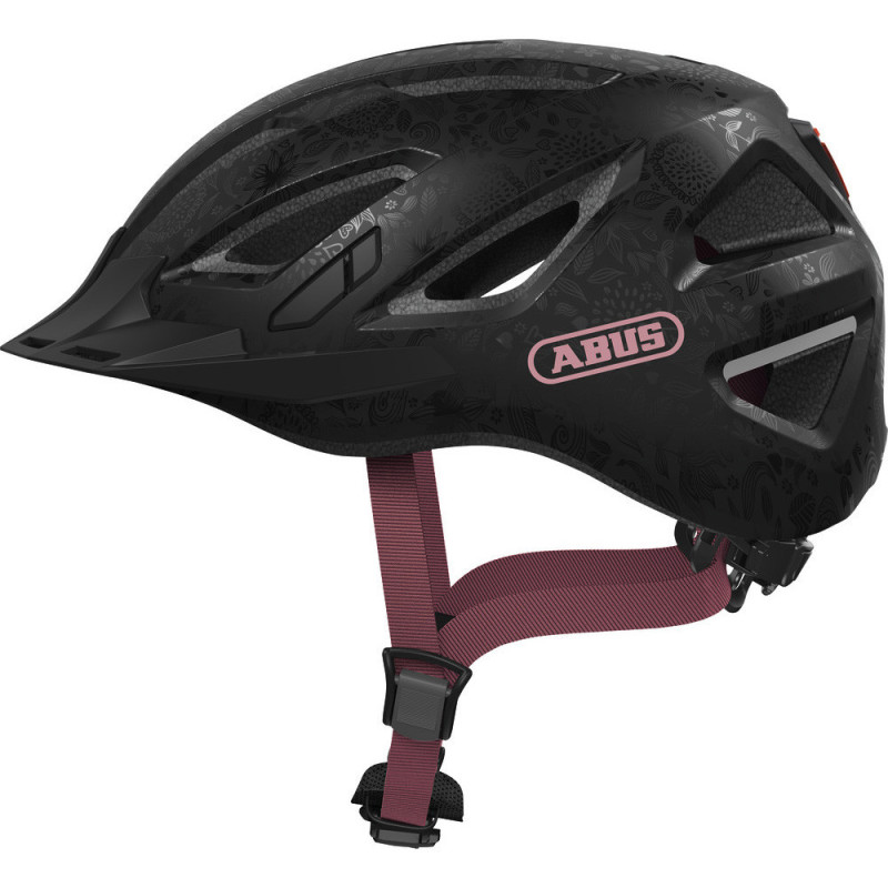 Casque vélo ville Abus Urban-I 3.0 - Flower art, S : 51 - 55 cm