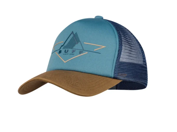 Casquette Buff trucker brak stone blue