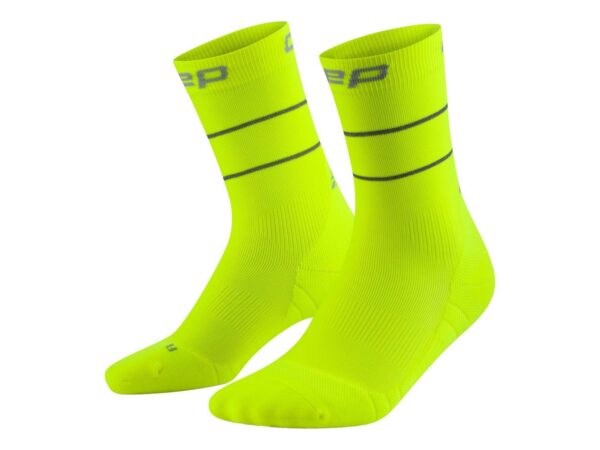 Chaussettes Pro Run Reflective Mid Cut - Homme - 45 - 48