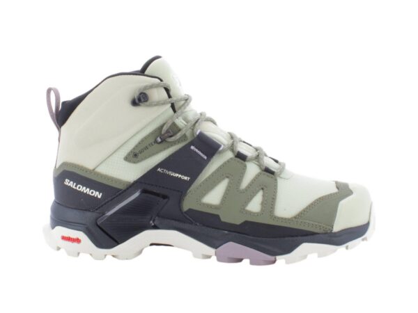 Chaussures mid Salomon X Ultra 4 Mid Gtx Beige - Femme