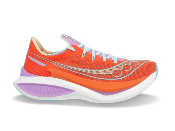 Chaussures plaque carbone running Saucony Endorphin Pro 5 - Femme