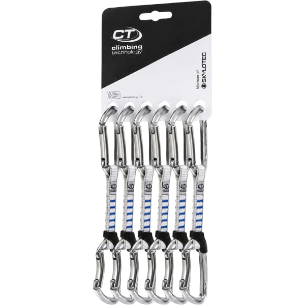 CLIMBING TECHNOLOGY LIME SET NY 12CM - 6 PACK