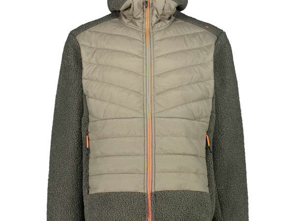 CMP MAN JACKET HYBRID FIX HOOD