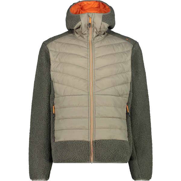 CMP MAN JACKET HYBRID FIX HOOD