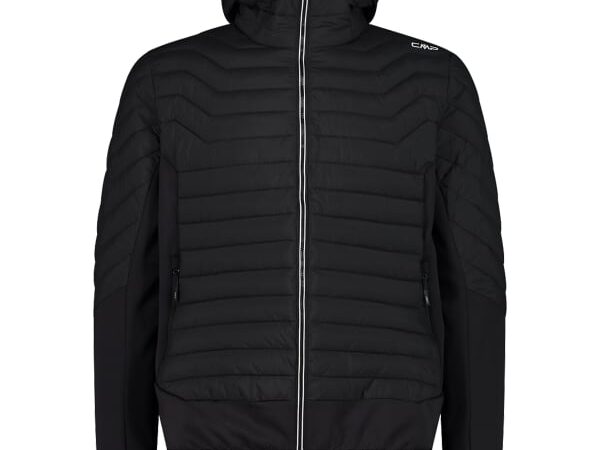 CMP MAN UNLIMITECH DOWN JACKET HYBRID FIX HOOD