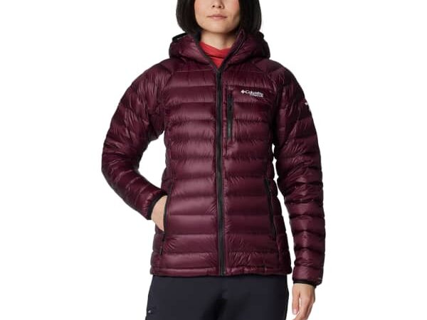COLUMBIA W ARCTIC CREST DOWN HOODED JACKET