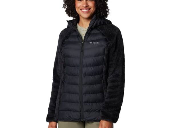 COLUMBIA W POWDER LITE II SHERPA HYBRID JACKET