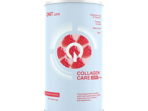 Complément alimentaire zéro QNT Collagen Care Sugar Raspberry