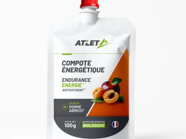 Compote énergétique bio pomme–abricot