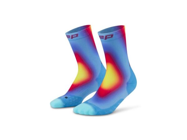 Core Run Edt. Gradient Mid Cut Socks 5.0