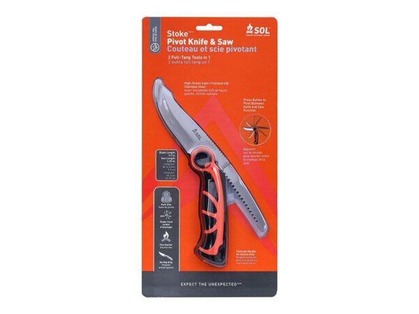 Couteau Scie Stocker Pivot Knife Et Saw
