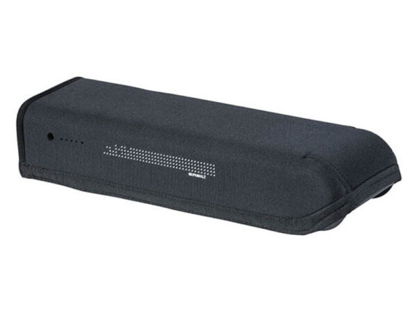 Couvre-batterie néoprène Basil pour vélo électrique - Shimano Steps fixation porte-bagages