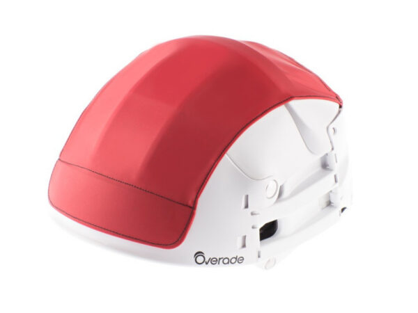 Couvre-casque Overade Plixi Protect Cover - Rouge, S/M : 54 - 58 cm