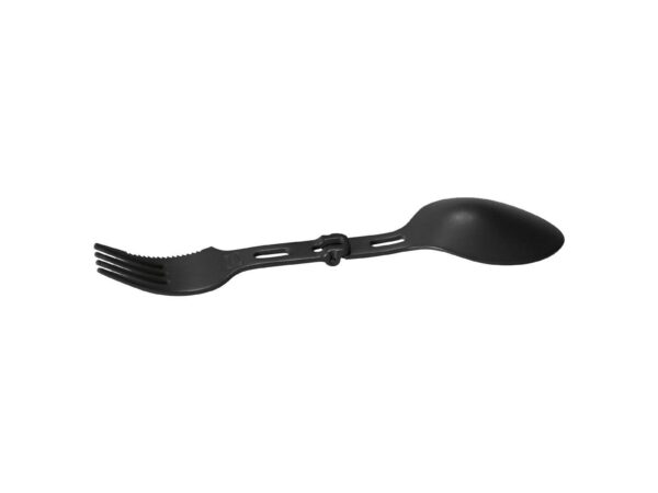 Cuillère Fourchette Pliante Noire
