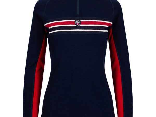 DALE OF NORWAY AKSLA BASE LAYER HALF ZIP SWEATER W
