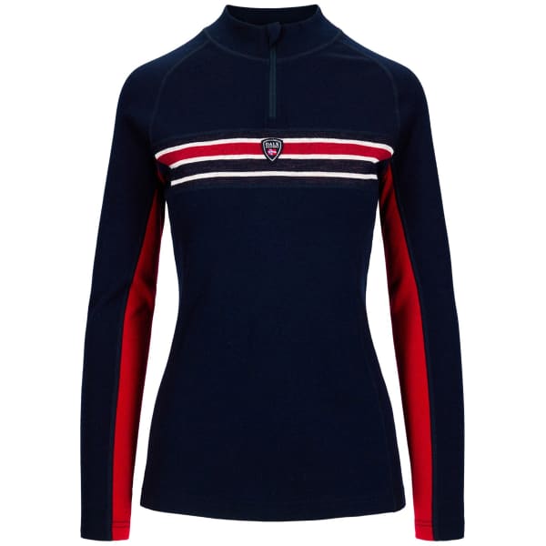 DALE OF NORWAY AKSLA BASE LAYER HALF ZIP SWEATER W