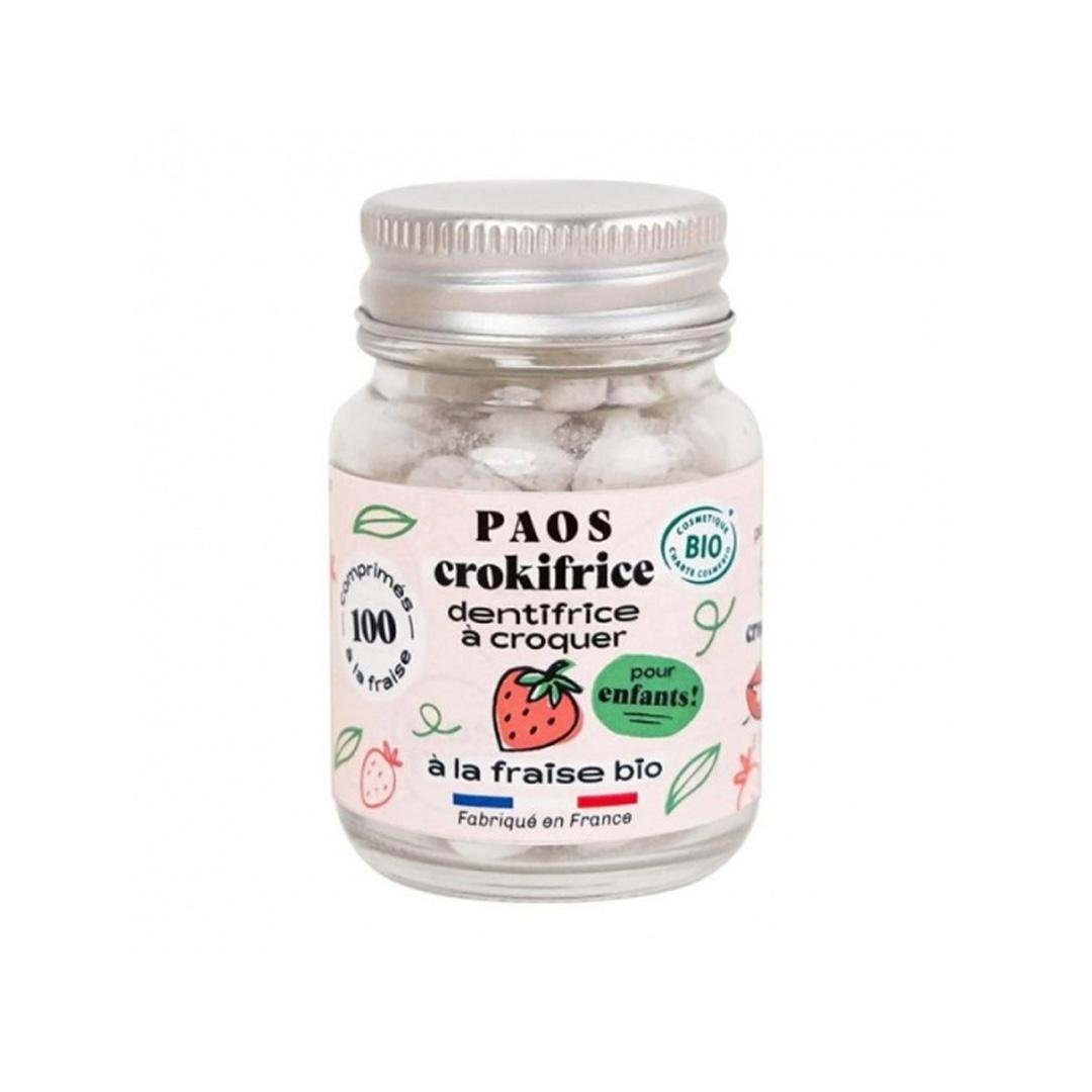 Dentifrice À Croquer Bio Goût Fraise