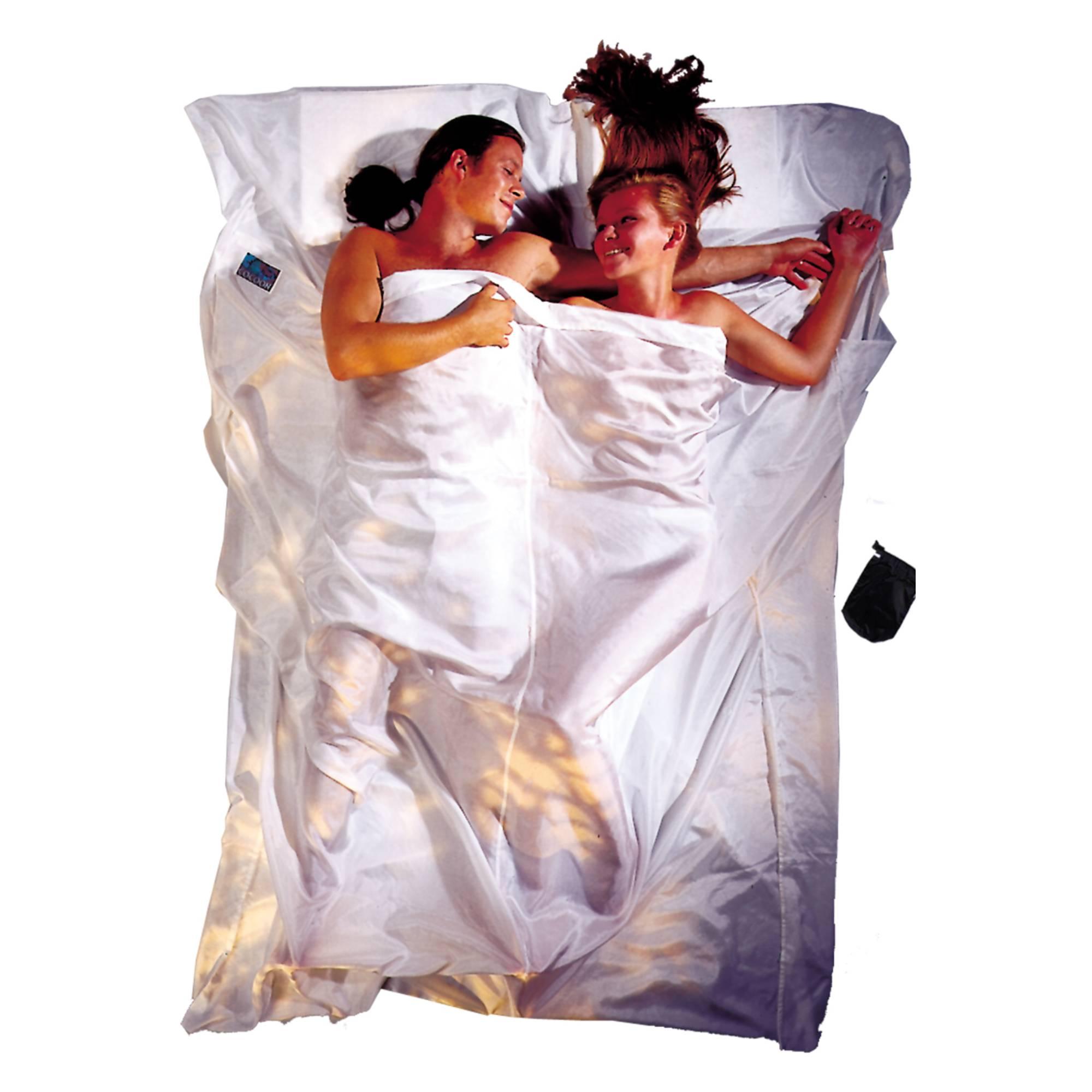 Drap De Sac Soie Rectangulaire Double