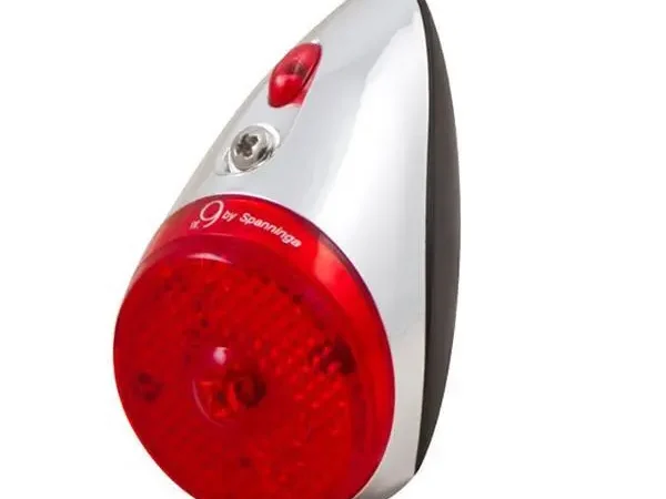 Éclairage arrière pour dynamo LED fixation garde-boue Spanninga NR9