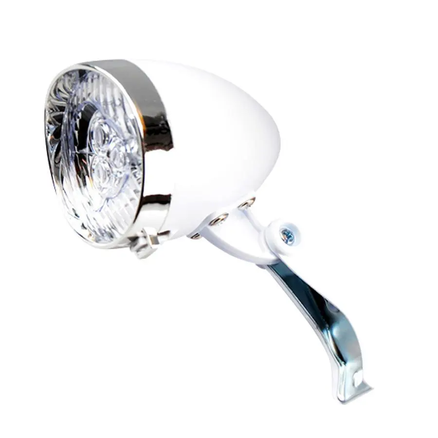 Éclairage pile arrière 3 LED fixation fourche Optimiz Style Retro