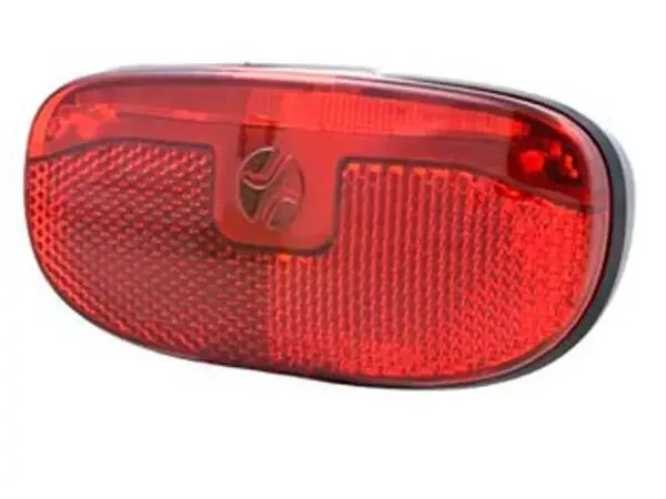 Éclairage pile arrière LED fixation porte-bagage Spanninga Duxo