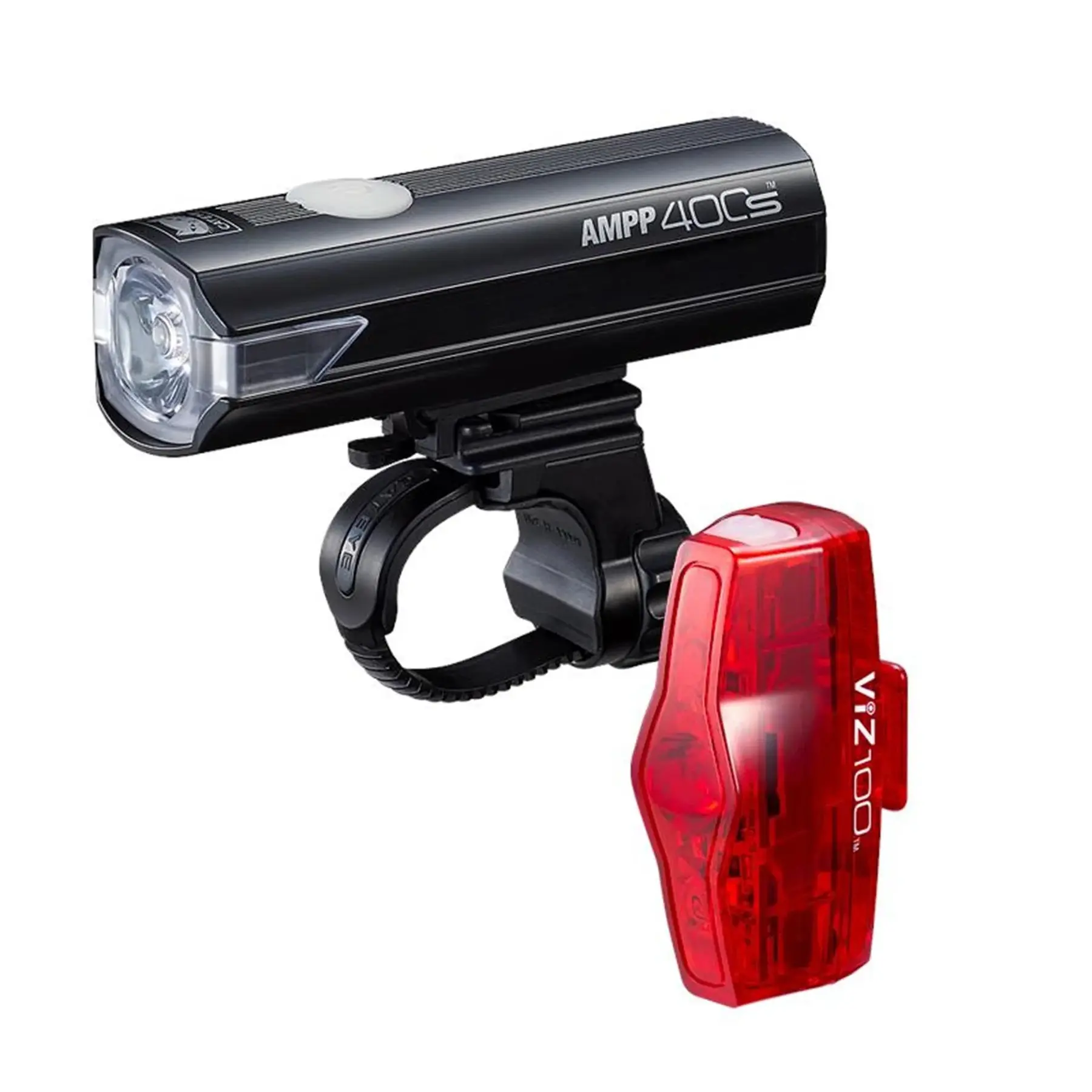 Éclairage vélo Cateye AMPP400S & VIZ100