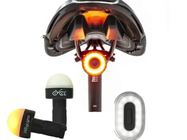 Éclairage vélo lumière avant, arrière et clignotant Toad