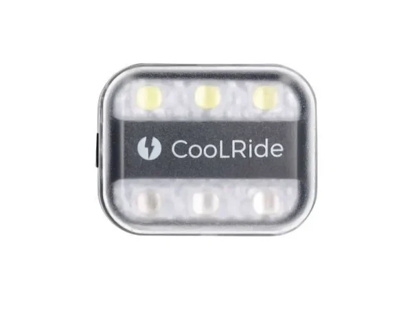 Éclairage vélo USB arrière clip sur tige de selle P2R Coolride Usb
